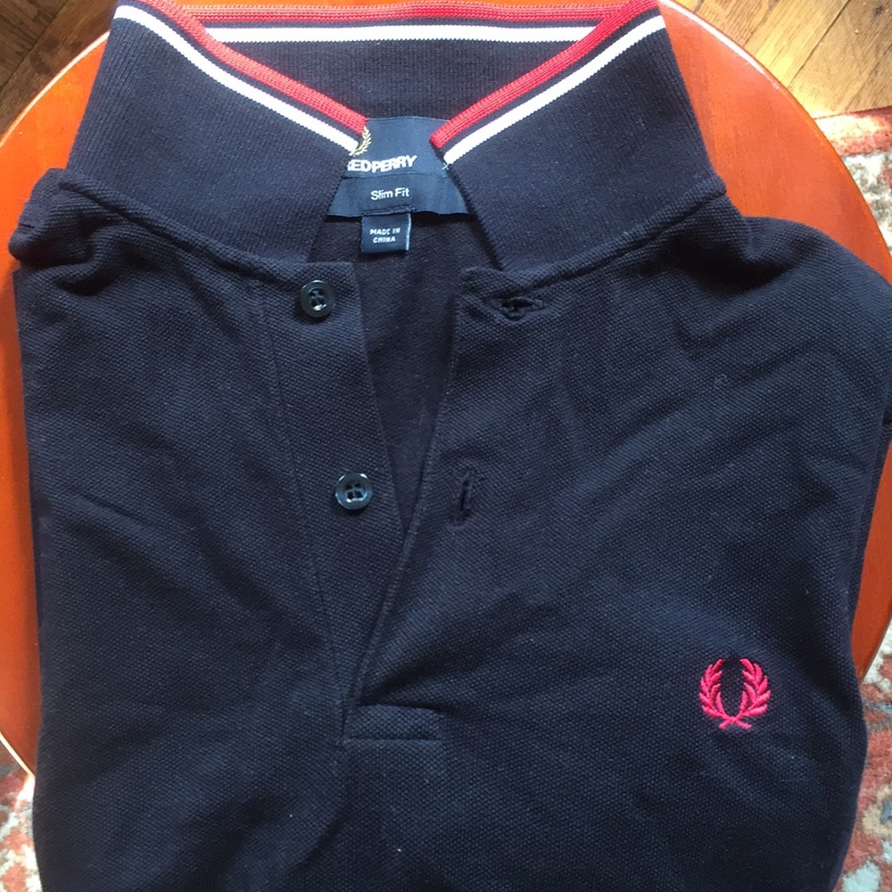 Slim fit men’s polo